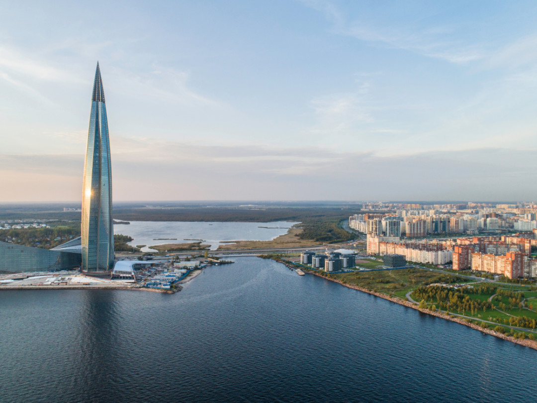 Возле Лахта Центра появится причал для водного транспорта