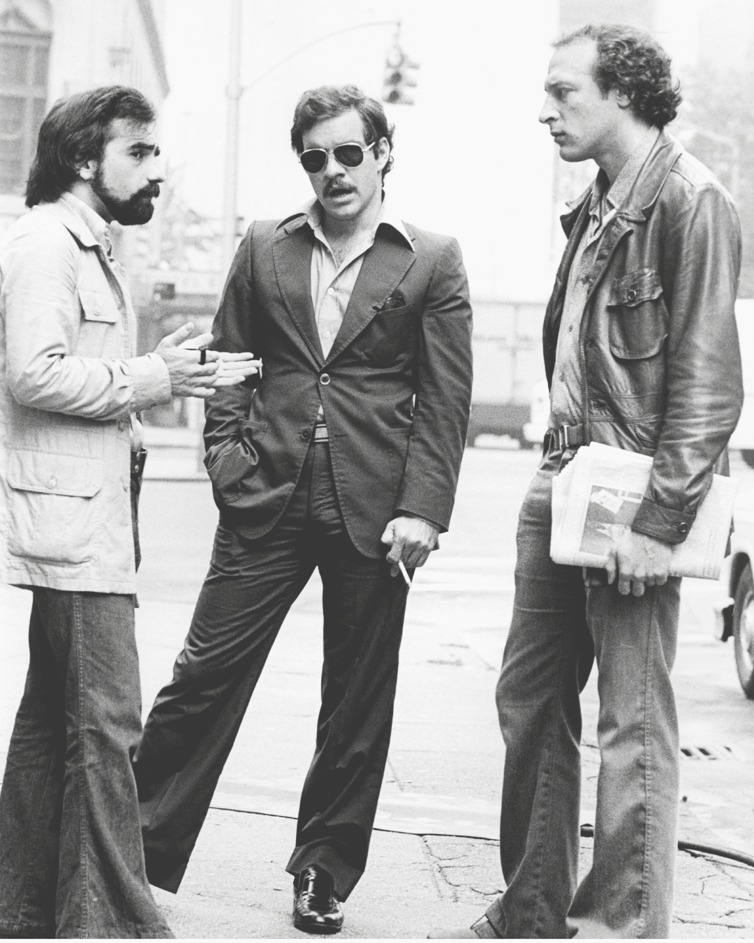 17 редких фото со съемок «Таксиста» как устроен шедевр