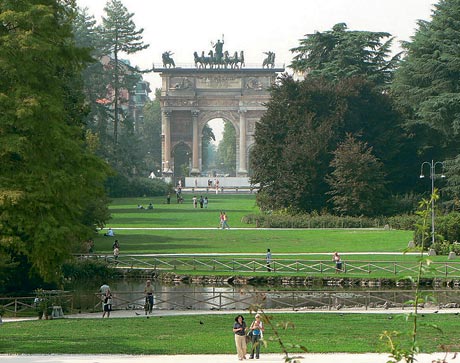 Милан. Парк Семпионе
