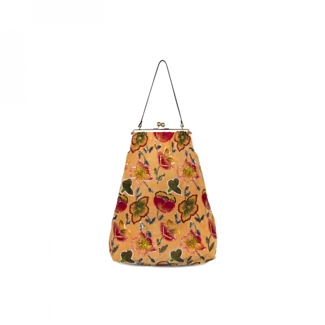 Le daf le daf - borsa con intarsio damascato 3 tu - Stileo.it