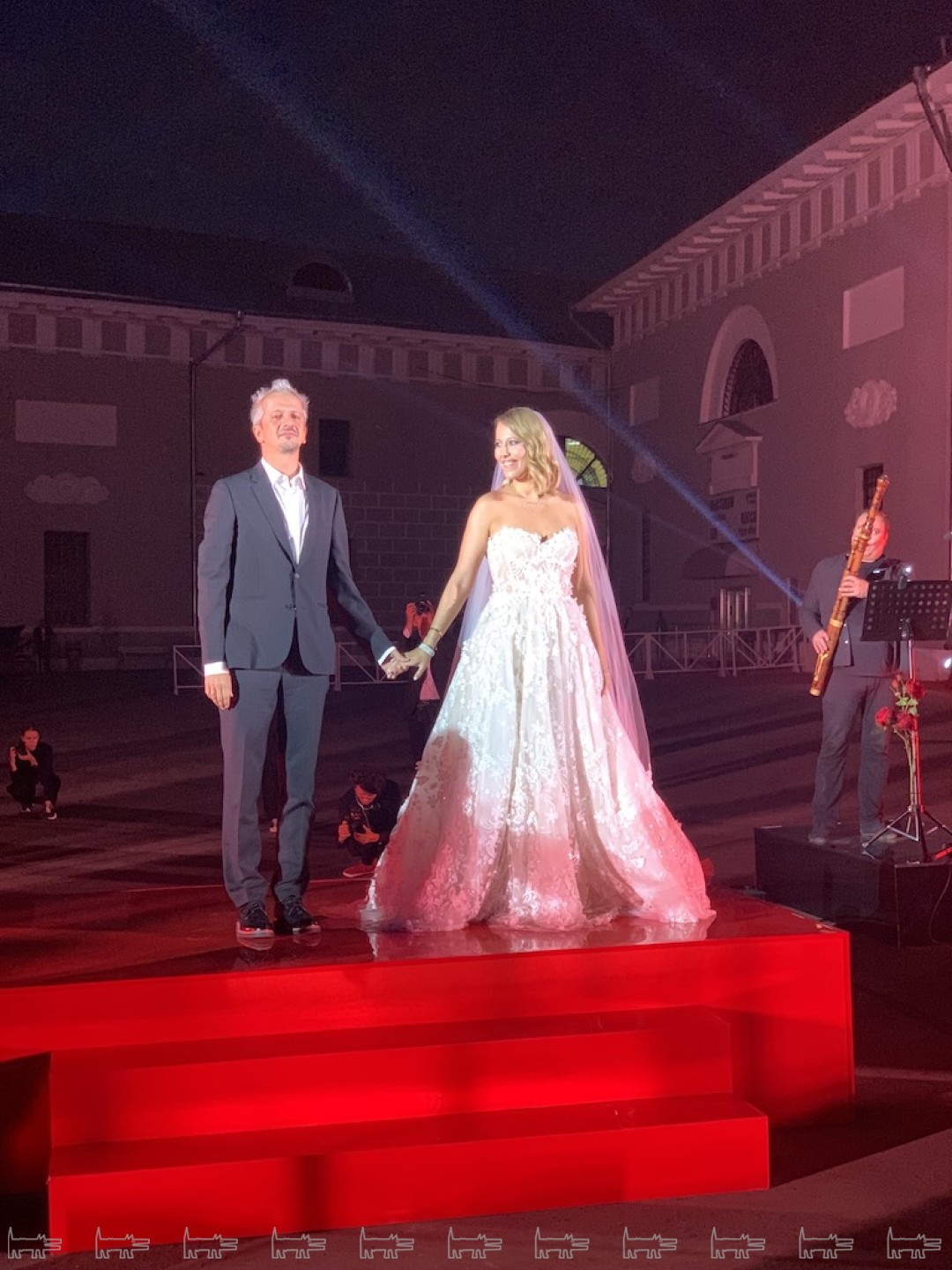 Фоторепортаж как прошла свадьба Ксении Собчак и