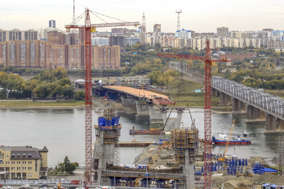 Фото 4 Моста В Новосибирске