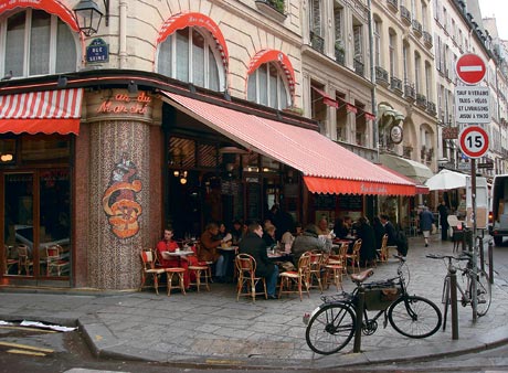 Париж. Ресторан в районе Сен-Жермен-де-Пре