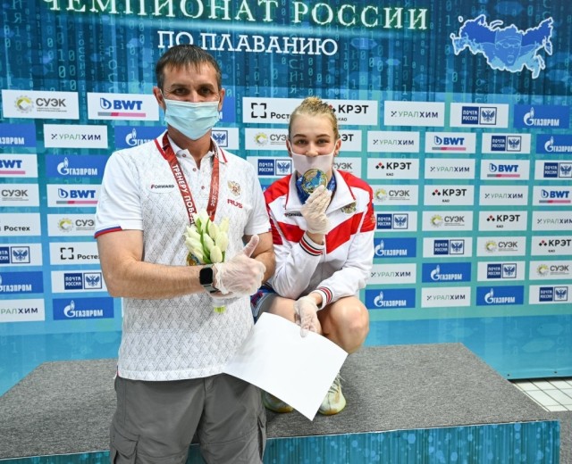 Лучший баттерфляй. Новосибирская пловчиха выиграла золото на чемпионате России 