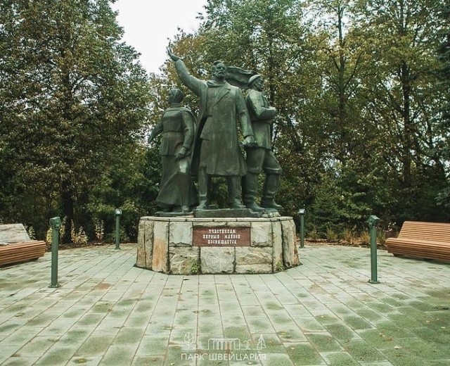 Сквер «Первых маевок» восстановлен в Нижегородском парке «Швейцария»