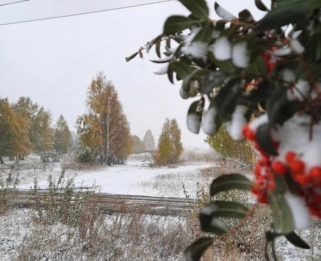 В Башкортостане выпал первый снег