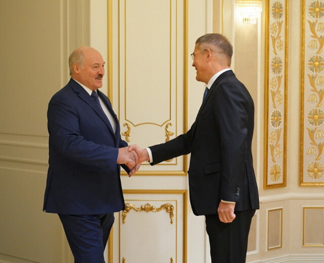 Радий Хабиров и Александр Лукашенко обсудили восстановление товарооборота