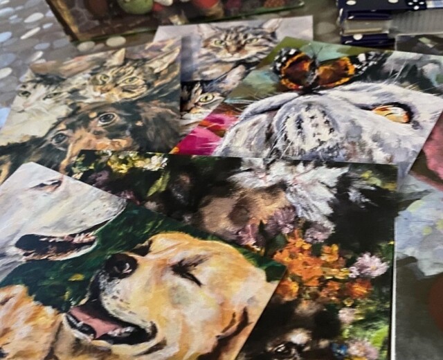 Юный художник собрал для зооприютов полмиллиона рублей! 11-летний нижегородец создает картины в поддержку бездомным животным