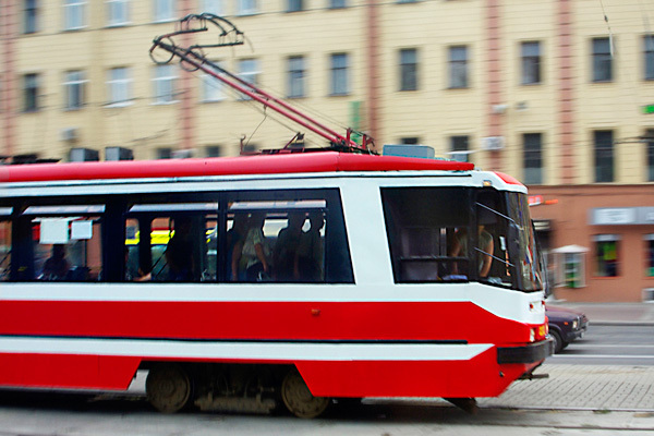 Самый длинный маршрут трамвая в Санкт-Петербурге
